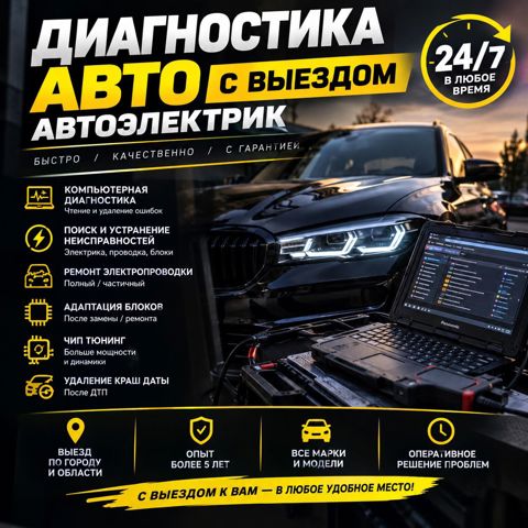 Автоэлектрик с выездом